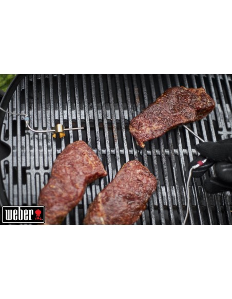Barbecue à gaz Q2200 noir- Grille fonte - Weber