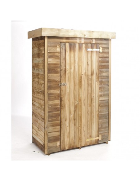 Abri bois THEO de 0.7 m² avec plancher traité autoclave