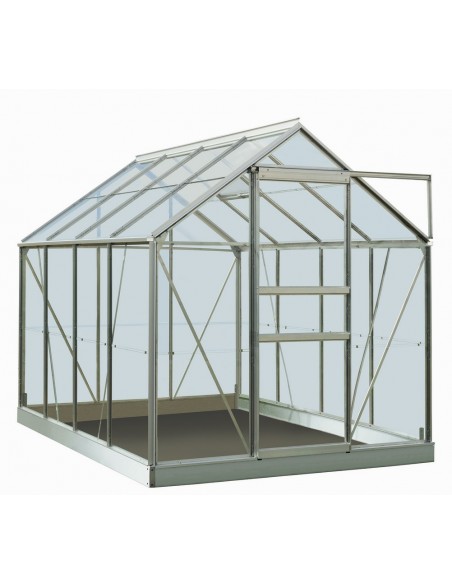 Serre de jardin Ivy ACD 5 m² au choix en verre trempé sécurit de 3 mm