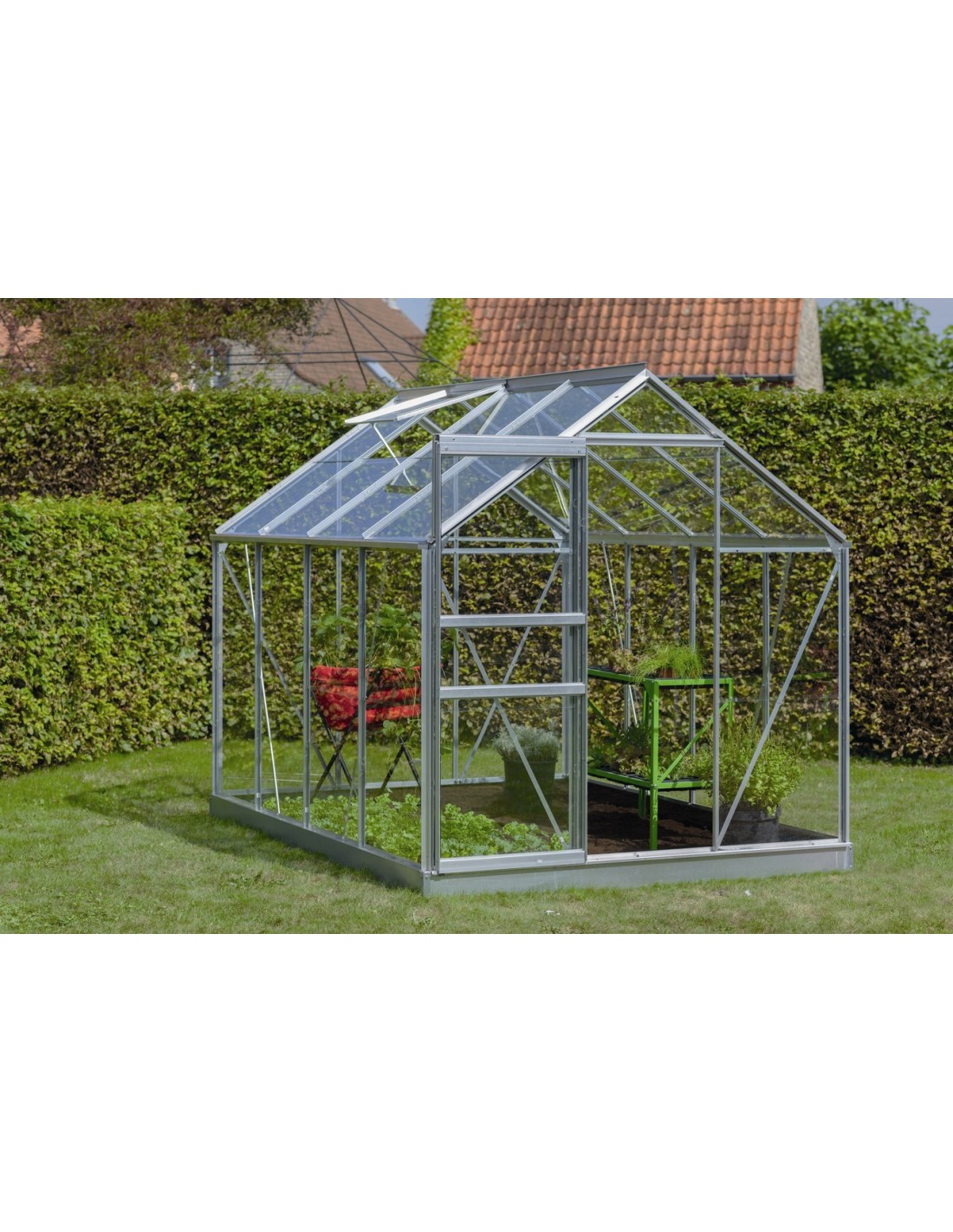 Serre de jardin en verre trempé en vente sur Serres et Abris Serre de jardin en verre trempé en vente sur Serres et Abris