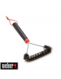 Petite brosse de nettoyage en forme de T poils acier inoxydable Weber