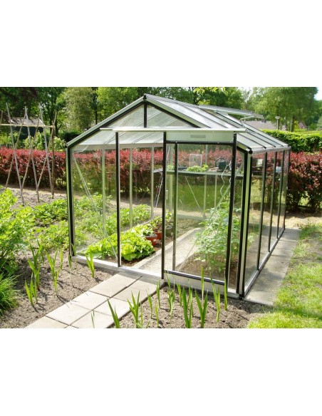 Serre de jardin ACD R204H 6.91 m² en aluminium verre trempé sécurit - ACD