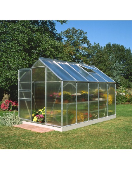 Serre de jardin Popular 6.2 m² en polycarbonate 4 mm