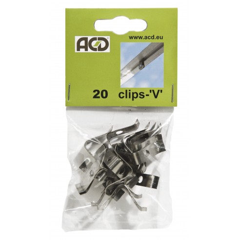 Clips en V ACD pour tous types de serres