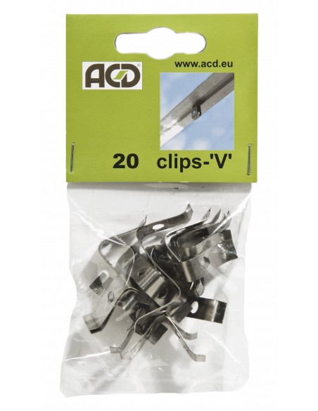 Clips en V ACD pour tous types de serres