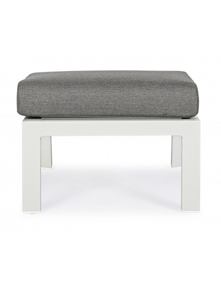 Achat Pouf OTTOMAN KLEDI - Aluminium - Lunar - BIZZOTTO