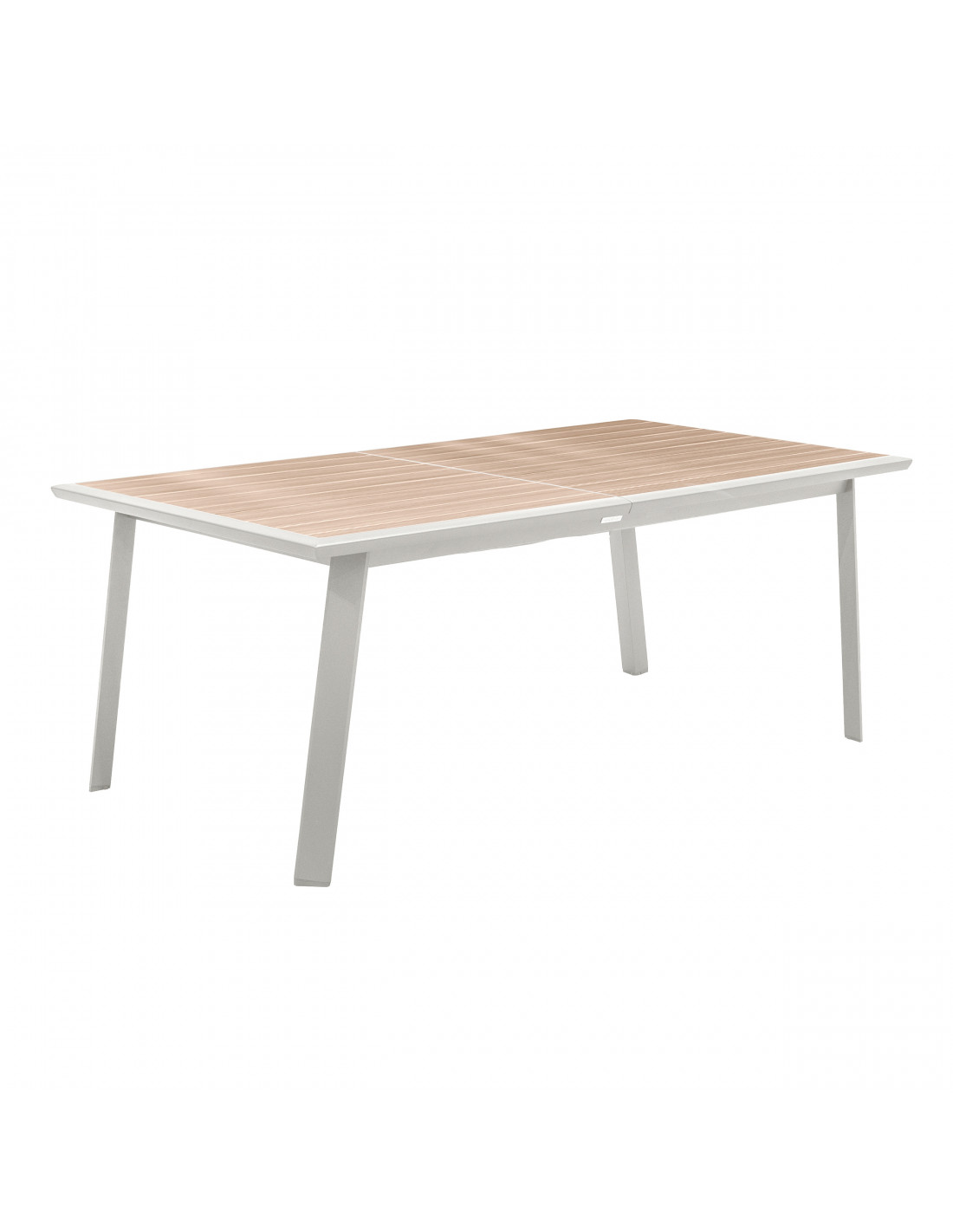 Table de jardin Pavane extensible aluminium Lin 12 personnes Hespéride.