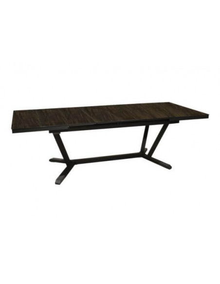 Achat Table VITA 180 / 240 x 100 - Aluminium et lames Fundermax - PROLOISIRS