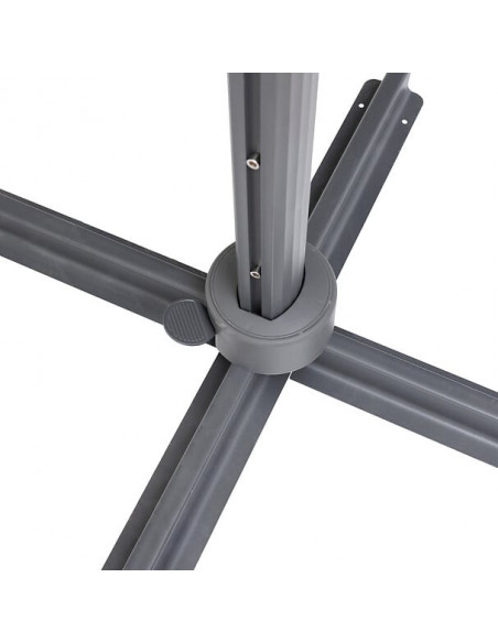 Achat Parasol déporté Galys 4 x 3 m - Aluminium graphite - Hespéride
