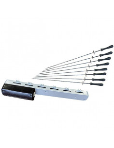 Tourne brochettes automatique - 6 brochettes pour 6B - Delta