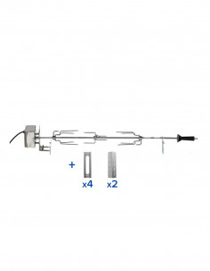 Achat Tournebroche électrique pour barbecue - Campingaz