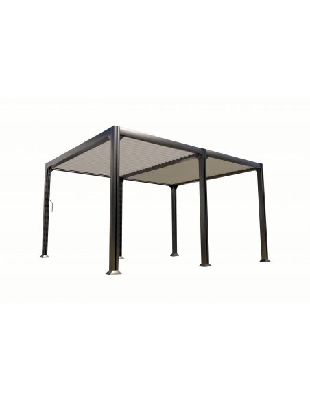 Achat Pergola autoportante NEWPORT 3 x 4 m - aluminium