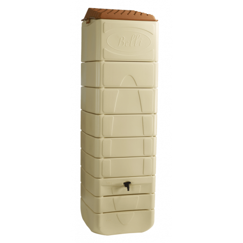 Récupérateur à eau mural 650 litres beige Belli Jardin