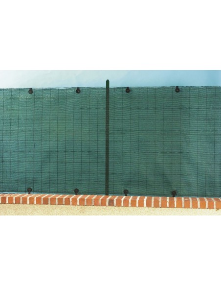 Natte brise-vue tissée vert Extranet Plus 2 x 10 mètres - Nortene