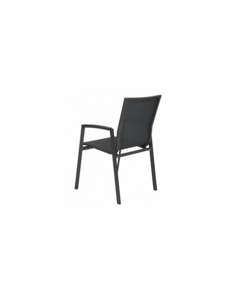 Pack structure de table + plateau 200 x 100 cm + 6 fauteuils carbone Stern