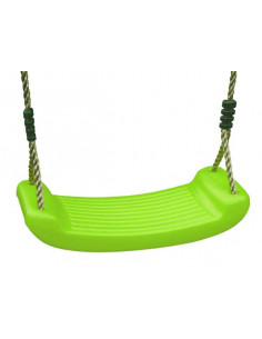 Balançoire vert en plastique réglable pour portique H1.9/2.5 m - Trigano Jardin