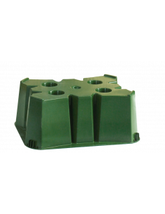 Socle vert pour récupérateur à eau rond 200/350 litres