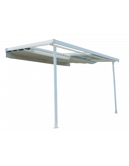 Achat Pergola adossée ODESSA - Aluminium BLANCHE