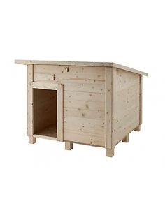 Niche en bois Pongo 122 x 75 x 83 cm