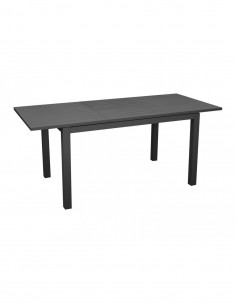 Achat Table de jardin GENES extensible 110/170x70 cm graphite - Proloisirs