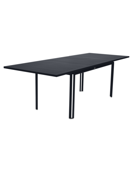 Table Costa à allonges 160/240 x 90 cm - Carbone