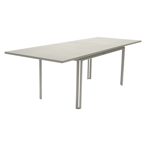 Table Costa à allonges 160/240 x 90 cm - Gris argile