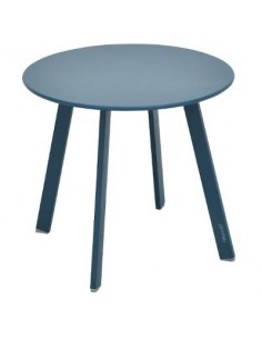Table d'appoint Saona D.50 x H.45 cm - bleu canard - Hespéride