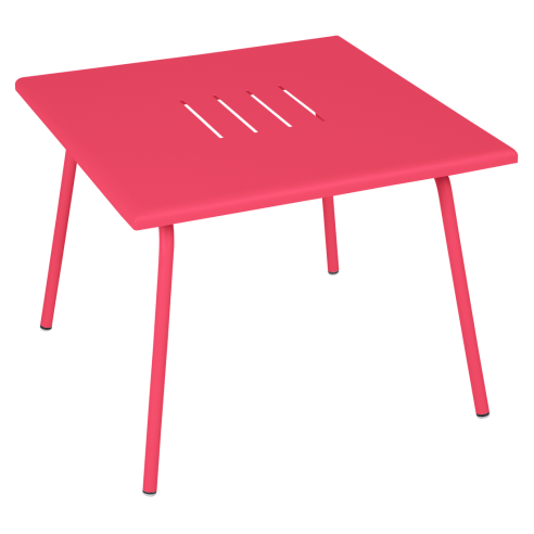 Table basse 57x57 cm Monceau rose praline - Fermob