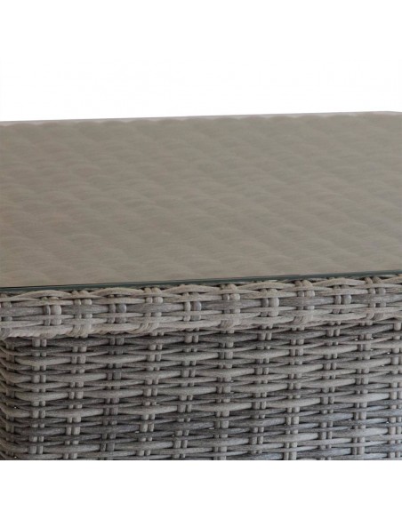 Achat Table relevable Mooréa - Aluminium et résine tressée - Hespéride