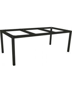 Achat structure de table Aluminium Noir mât - Stern