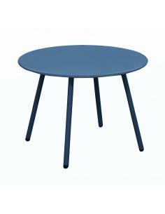 Achat Table Basse Rio 50 - Acier Cataphorese - Bleu - Proloisirs