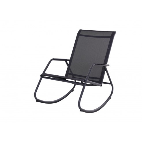 Achat Rocking chair à bascule Noa en Acier Graphite / Gris - Proloisirs