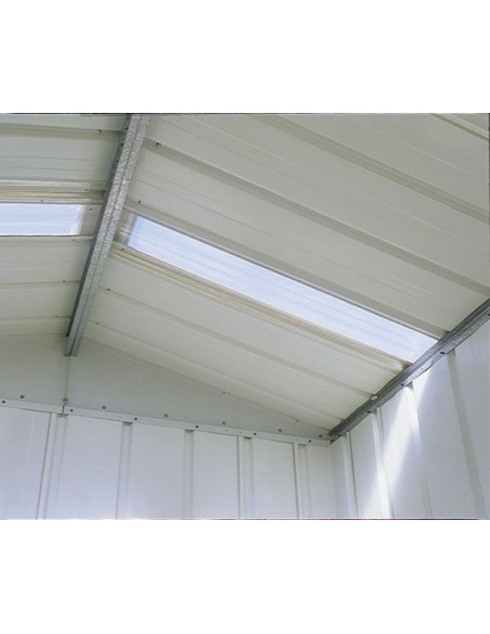 Garage métallique anthracite