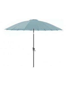 Parasol droit Pagode D.3m coloris au choix - Grey/Bleu