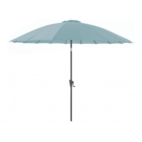 Parasol droit Pagode D.3m coloris au choix - Grey/Bleu