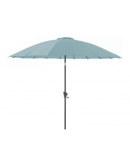 Parasol droit Pagode D.3m coloris au choix - Grey/Bleu