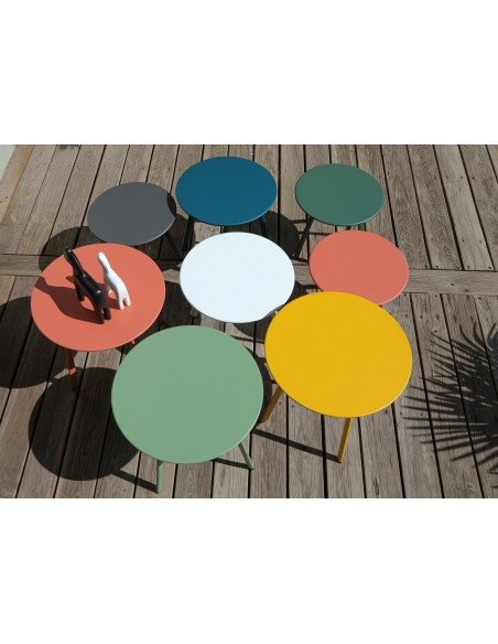 Table d'appoint MASSAI Ø45cm - Coloris au choix