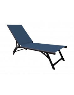 Bain de soleil Relax Jersey  graphite / bleu - Proloisirs