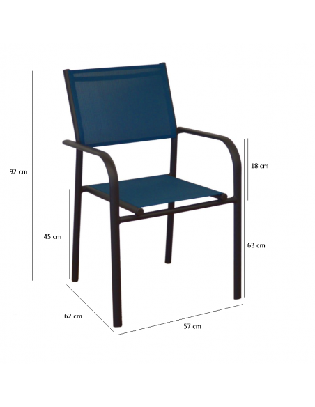 Achat Fauteuil de jardin Duca - Aluminium - Proloisirs