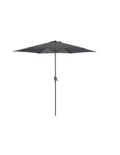 Parasol Tilt Droit Rond 3 m -Aluminium - Gris - Proloisirs