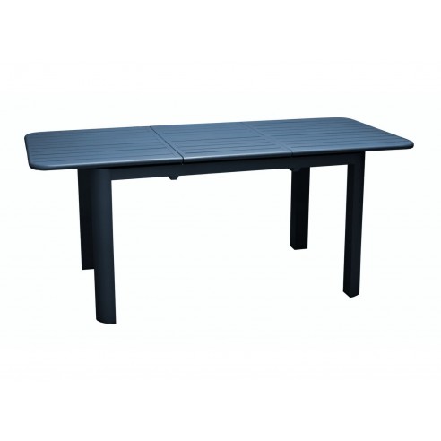 Table de jardin Eos extensible 130/180 cm - Aluminium bleu - Proloisirs