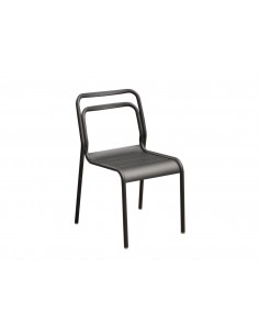 Achat Chaise de jardin EOS Empilable - Aluminium graphite - Pro Loisirs