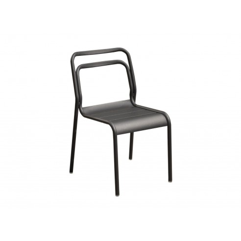 Achat Chaise de jardin EOS Empilable - Aluminium graphite - Pro Loisirs