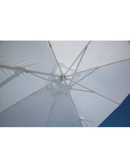 Parasol déporté 3x3 m orientable Elios aluminium - Océo