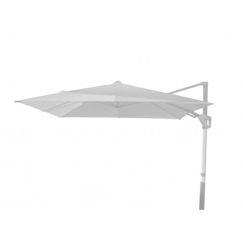 Parasol déporté 3x3 m orientable Elios aluminium - Océo