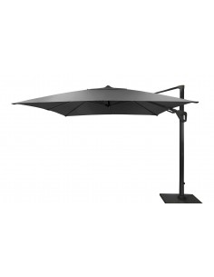 Parasol déporté 3x3 m orientable Elios aluminium - Océo