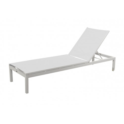 Achat Bain de soleil Thema en aluminium BLANC / BLANC - Pro Loisirs