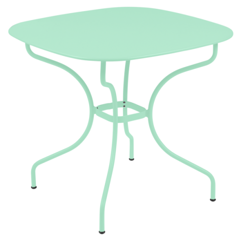 Table de jardin Opéra Carronde 82 x 82 cm - Fermob Vert Opaline
