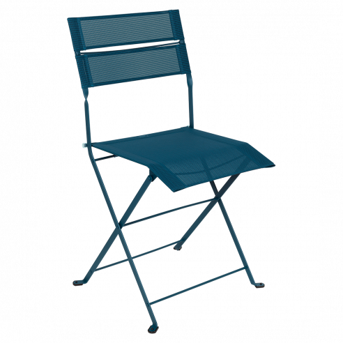 chaise pliante Lattitude Bleu acapulco - Fermob