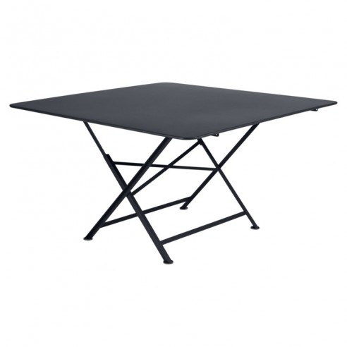 Achat Table carrée Cargo Carbone 128x128 - Fermob